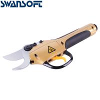 Buy cheap Swansoft 30mm 36V Telescopic Fruit Electric Pruning Shears Electric Pruning product