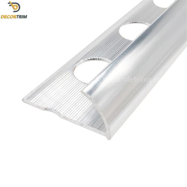 Buy cheap Round Edge Metal Tile Trim Metal Tile Trims Installing Tile Edge Trim from wholesalers