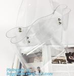 Tote Bags PVC Beach Lash Package Tote Shoulder Bag with Interior Pocket,