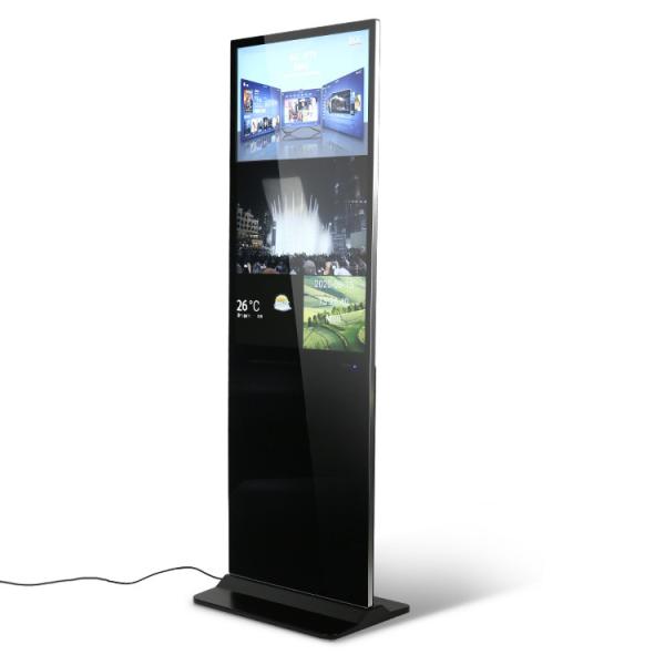 Buy cheap 12V 5A Vertical Non Touch Floor Standing Digital Advertising Kiosk Display from wholesalers