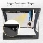 Business PVC Plastic Black Waterproof Clipboard for Outdoor Writing Holds Books