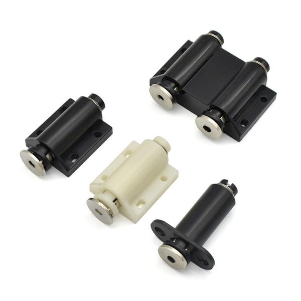 Buy cheap Black Magnetic Door Cabinet Pressure Catch 45.5x28x15.5mm from wholesalers