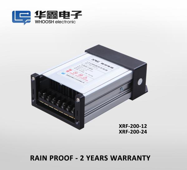 Buy cheap IP62 Outdoor Lighting Transformers 12V 200W 16.7A Switching Mode Power Supply from wholesalers