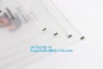 stationery bags file zipper bag, Frosted Plastic EVA Garment Packing Bag, Suit