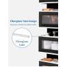 Buy cheap JARLINK 2 Pack 5-Shelf Over Door Hanging Organizer, Foldable Wall Mount 4 Big Pocket Large Capacity Storage with PVC from wholesalers