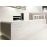 Buy cheap Fashion White Back Painted Glass 3mm Thickness For Wall Decoration / Furniture from wholesalers