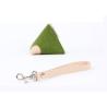 Buy cheap Zipper Type Triangle Handmade Felt Coin Bags 9*19 Cm Small Felt Bags from wholesalers