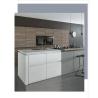 Buy cheap Simple Island Kitchen Furniture Plywood Carcass 20mm Top Thickness from wholesalers