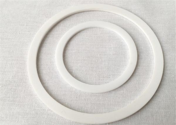 Buy cheap White Round Flat PTFE Gasket Ptfe Sealing Gasket For Communication Equipment from wholesalers