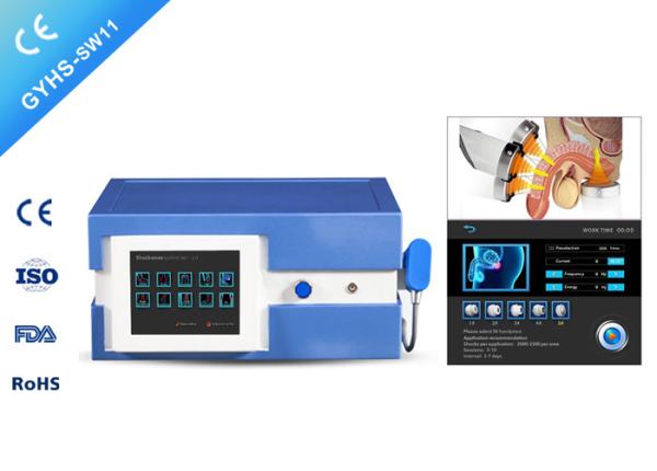 Buy cheap ED Treatment Pain Reduction Extracorporeal Shockwave Therapy Machine With 5 Probes from wholesalers