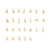 Buy cheap 18k Gold Plated 925 Sterling Silver Metal 26 Alphabet Initial Letter Charm Necklaces from wholesalers
