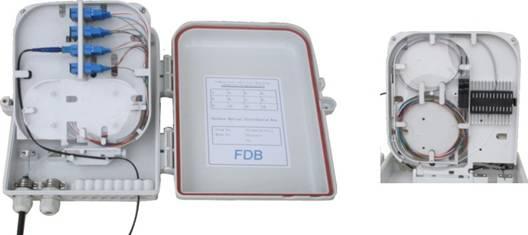 Buy cheap 16 Port Fiber Distribution Box Anti-UV With Ultraviolet Resistance from wholesalers