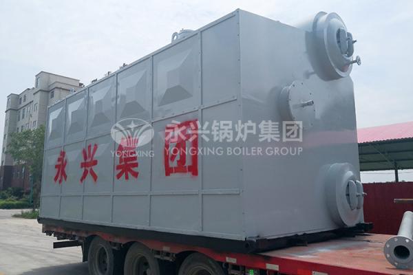 Buy cheap Automatic and environmental protection SZS steam boiler with fuel oil (gas) for architectural material industry from wholesalers