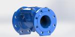 Rubber Flapper Swing Flex Check Valve Nylon Reinforcement Disc Available