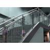 Buy cheap Flexible 316 Stainless Steel Decorative Wire Mesh Architectural For Stair Railing from wholesalers