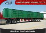 60T 4 Axles 40Ft Cargo Box Flatbed Container Trailer