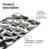 Buy cheap OEM Water Ripple Sheet Wave Bright Corrugated Stainless Steel Metal Plate from wholesalers