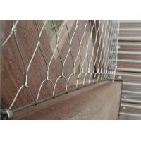 Buy cheap 100x100mm Wire Cable Trellis Wire Mesh For Climbing Plants AISI 316 5.0mm product