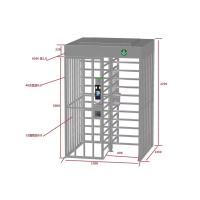 Buy cheap Facial Recognition SUS304 60W Full Height Turnstile Gate product