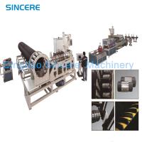 Buy cheap Sewage Winding Spiral Pipe Extrusion Line Reinforced Steel Plastic Pipe Extruder product