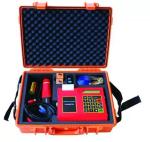 Water Oil Portable Ultrasonic Flowmeter Clip On Bracket Mounted
