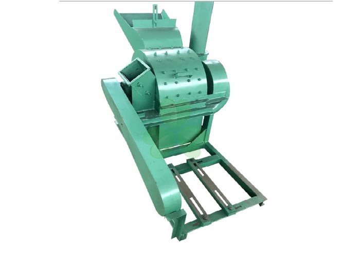 Mobile Wood Sugarcane Crusher Machine , Wood Chip Crusher Custom Voltage
