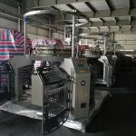 Color Stripes Single Jersey Circular Knitting Machine With Sinke And Needle