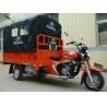 Buy cheap 200CC Cargo Tricycle Delivery Van with Rear Canvas Cover for Outdoor Raining Areas from wholesalers