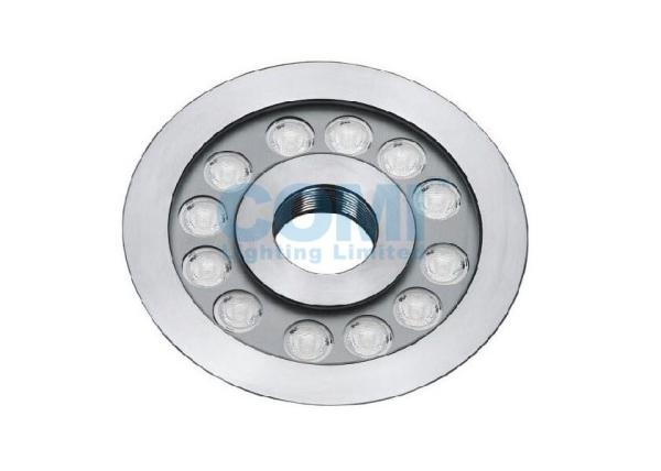 Buy cheap B4TB1257 B4TB1218 12 * 2W Central Ejective LED Pool Fountain Lights with Diameter Dia. 182mm Front Cover IP68 Waterproof from wholesalers