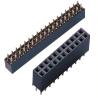 Buy cheap Female Header Electrical Double Row Connector 2.54mm Pitch Current Rating 3.0AMP from wholesalers