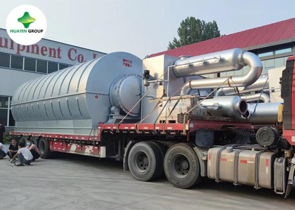 Buy cheap 3 Ton Portable Plastic Pyrolysis Plant 40ft Container from wholesalers