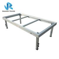 Buy cheap Heavy Loading Outdoor Band Stage , Non Slip 2m X 1m Portable Stage Risers product