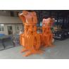 Buy cheap Clamshell Design Excavator Rotating Grapple Orange Peel For Timber Wood Grabbing from wholesalers