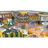Buy cheap Toddlers Indoor Playground Equipment 500 Square Meter Indoor Games Park Commercial from wholesalers