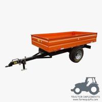 Buy cheap 3T2W 2wheel Dump Trailer 3000kgs; Farm Transport Tipping Trailer; Hydraulic Dump product
