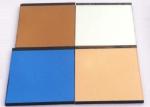 4mm Blue Tinted Mirror Glass Multi Color Exact Image For Cosmetic Mirror