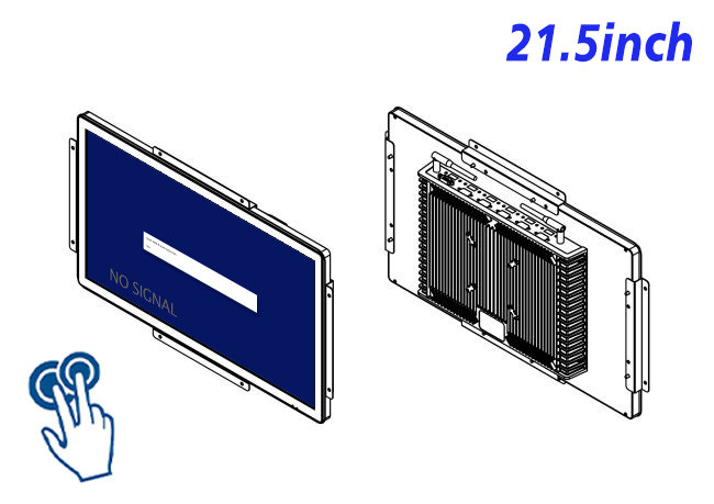 21.5-Inch Touch Screen for Digital Signage and Industrial Dashboards