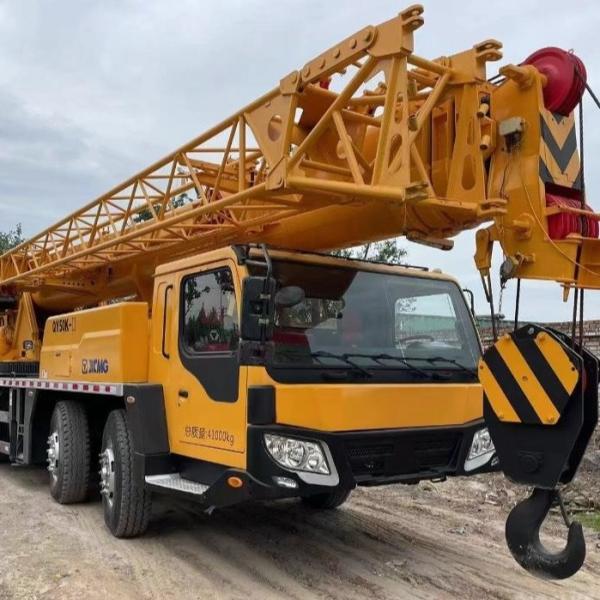 Buy cheap 10CBM Heavy Duty Telescopic Truck Mounted Crane 2015 Year XCMG QY50K-II from wholesalers