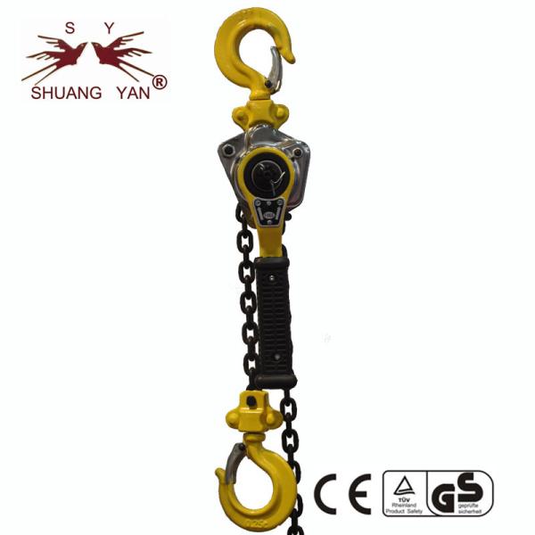 Buy cheap Workshop 4mm G80 Black Coated Lever Block Chain Hoist 0.25 Ton from wholesalers
