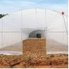 Buy cheap Tunnel Plastic Film Top Vent Greenhouse Uv Single Span For Plants Growing from wholesalers