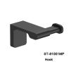 Buy cheap Stainless steel Wall mounted bathroom Black holder cup & tumble holder mat glass from wholesalers