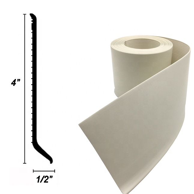 Upgrade to Traditional Style with Duracove Rubber Wall Base 0.187'' to.75'' Thickness