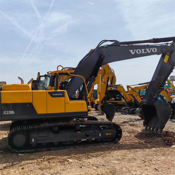 Buy cheap Track Earthmoving EC220D Used Volvo Excavators Medium Size 22 Ton from wholesalers