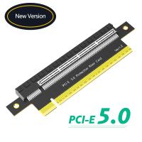 Buy cheap PCI-E Express 5.0 16X Male To Female Extender Riser Card Adapter Pcie 5.0 16x product