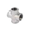 Buy cheap Stainless Steel 304 201 316 Pipe Fitting Female Thread Cross 4 Way Cross NPT BSPT BSPP Casting from wholesalers