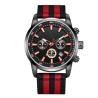 Buy cheap Nylon Strap Diameter 45mm Alloy Quartz Watch 3atm Men'S Multi Function Waterproof from wholesalers