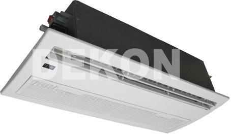 Water chilled One way ceiling concealed cassette fan coil unit-FCU 500CFM-(FP