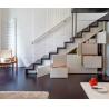 Buy cheap cheap smooth prefinished walnut stair treads from wholesalers