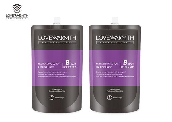Fragrance Hair Straightening Neutralizer , Perm Hair Straightening Lotion For