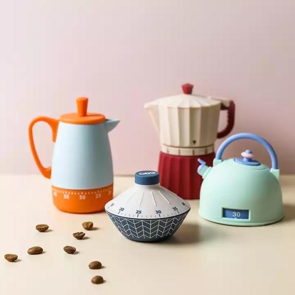 Mute Safe Countdown Alarm Modern Home Cute Cooking Timer , Mini Kitchen Timer